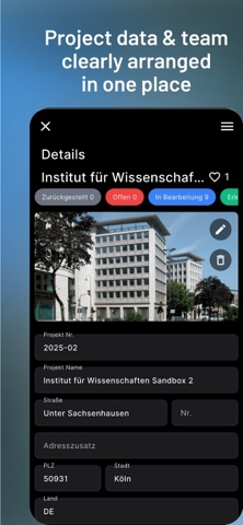 FOLW - Construction Site app screenshot