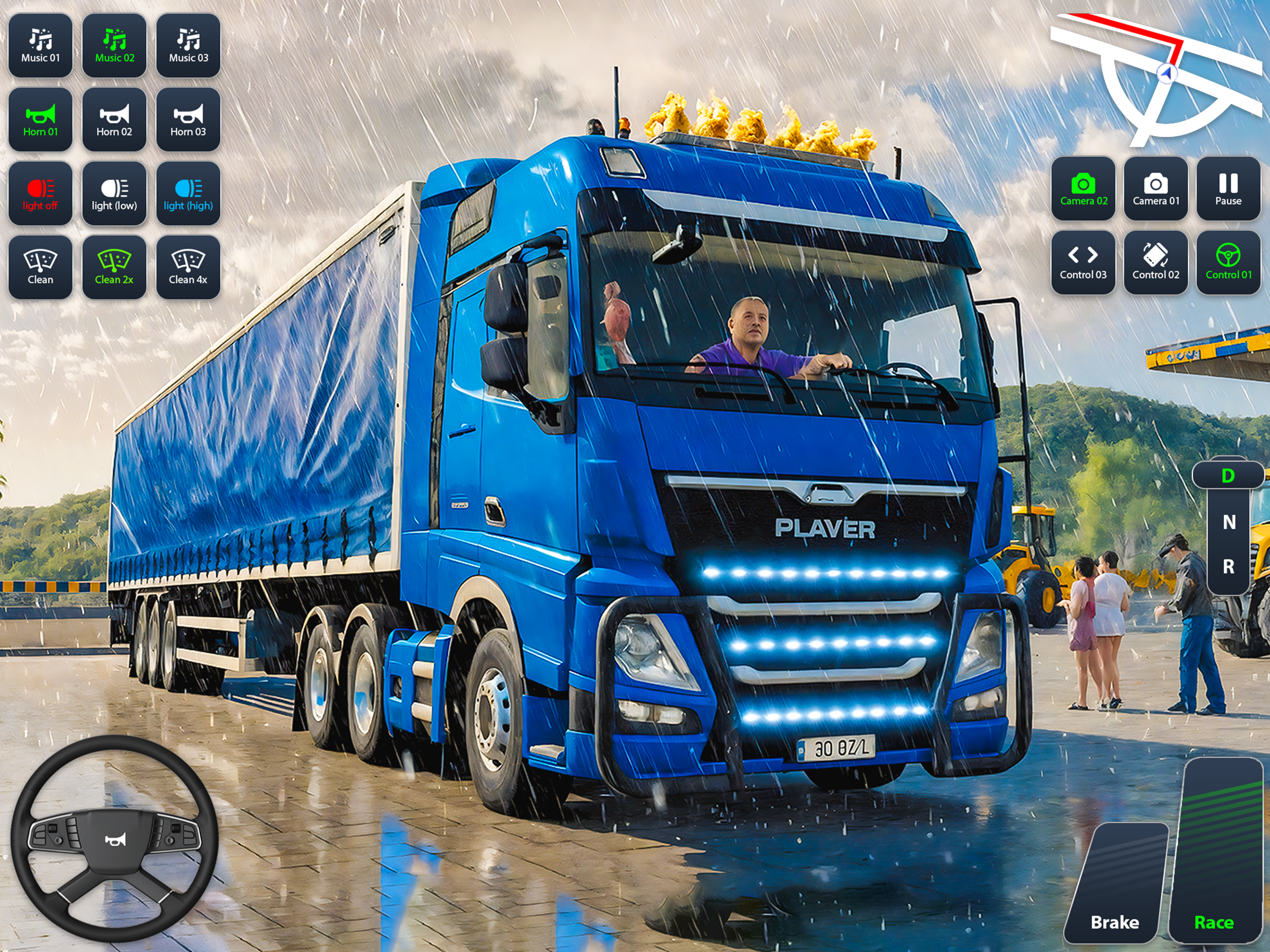 Extreme Euro Truck Games 3D screenshot 13
