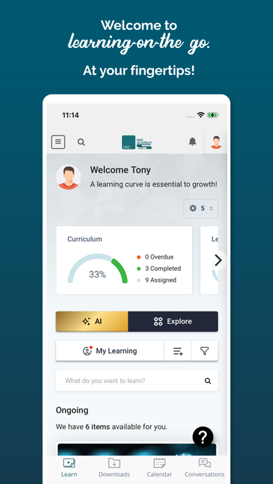 GHC Academy Screenshot