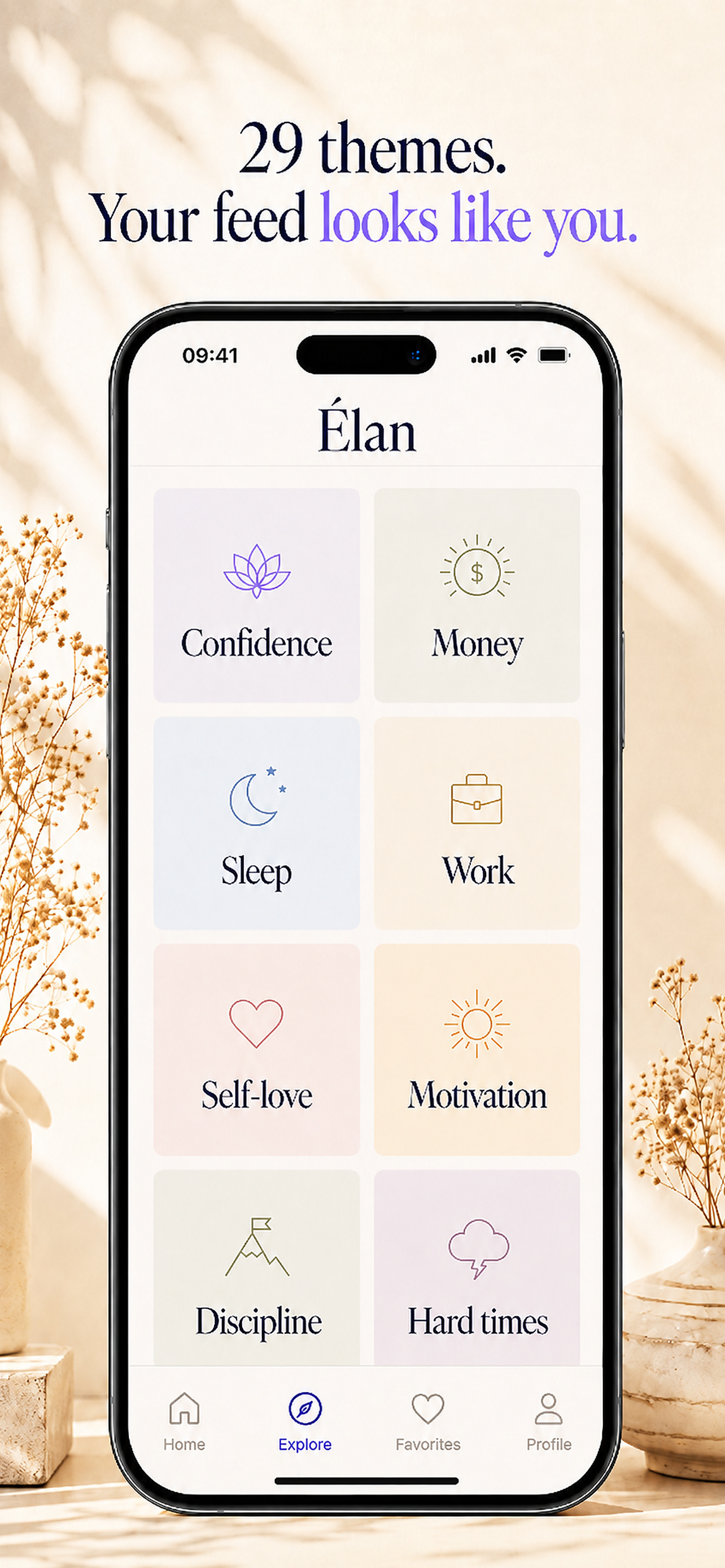 Élan: Daily Affirmations screenshot 3