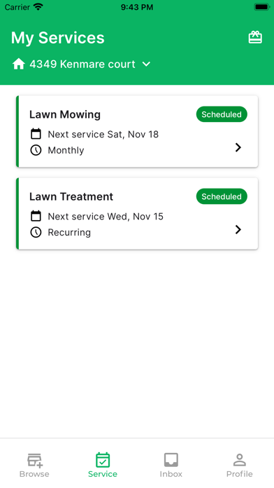 LawnStarter iPhone screenshot 4 - Lifestyle app