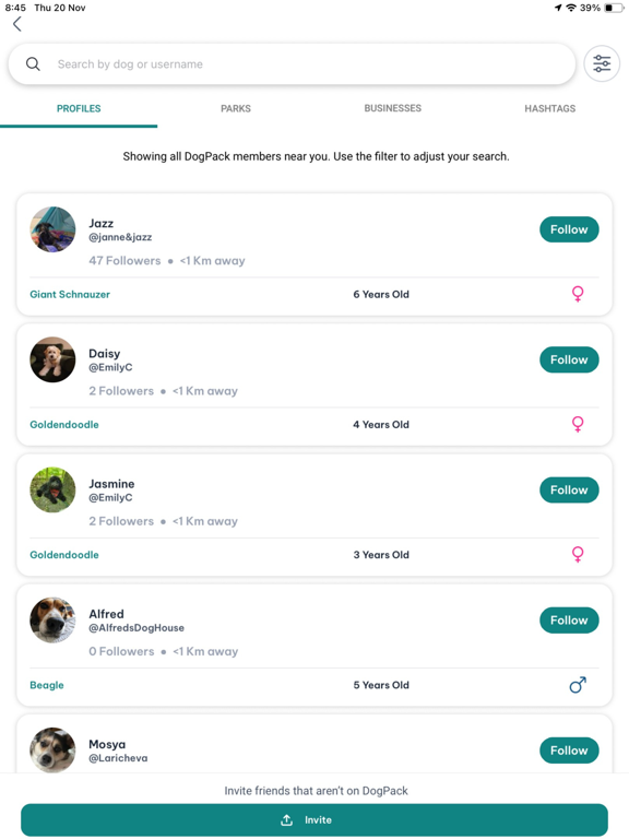 DogPack: Dog Friendly Spots iPad screenshot 7 - Lifestyle app