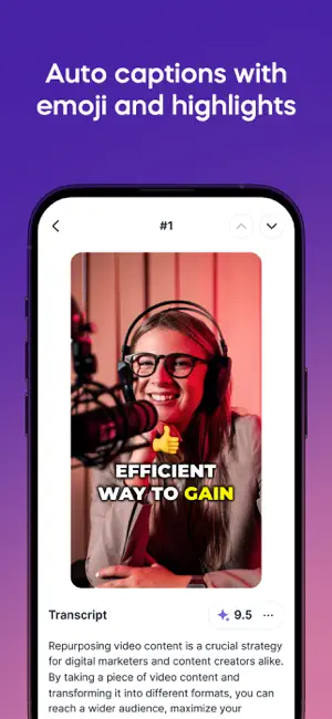 Vizard - AI Video Clip Maker screenshot 2