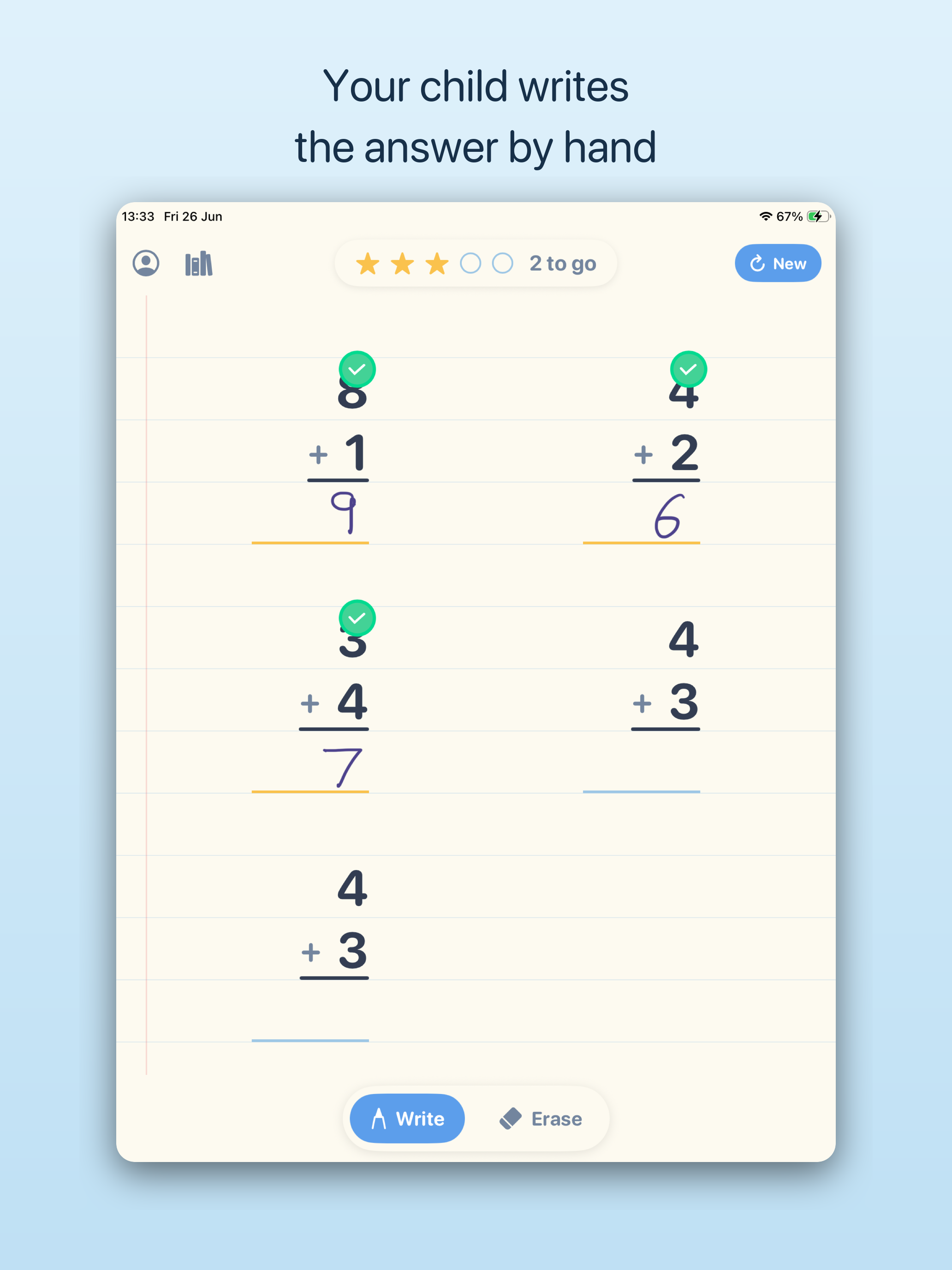Penmath: Handwriting Math screenshot 2