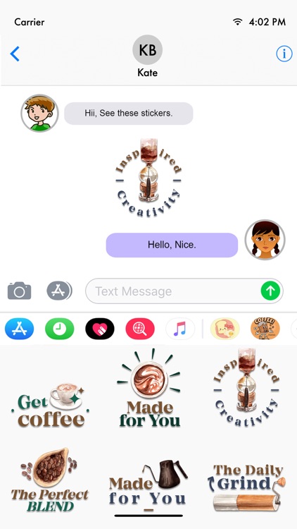 Coffee Puns Coffe Emojis screenshot-3