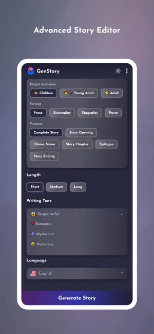 GenStory: AI Story Creator screenshot 3