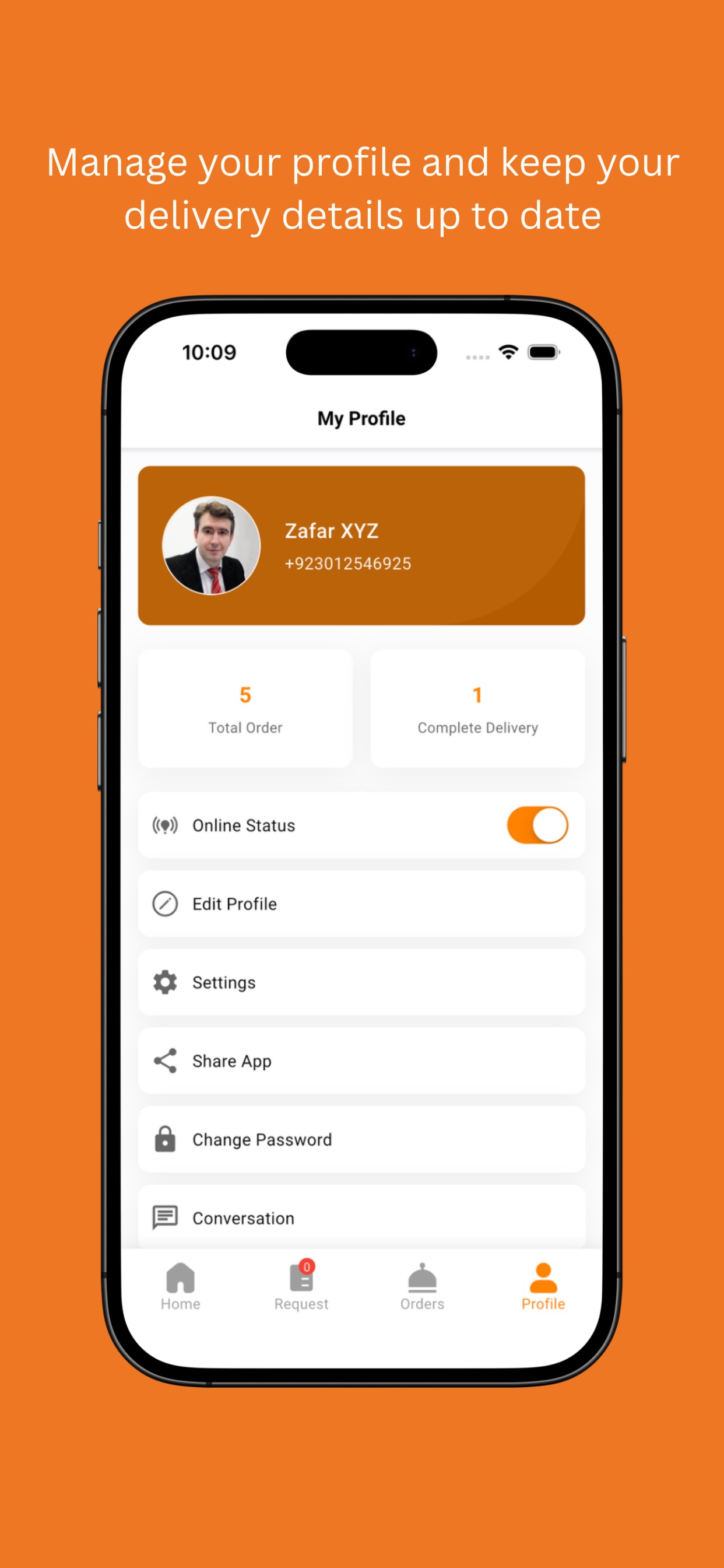Screenshot 5 of KhaoPiyo Delivery Partner
