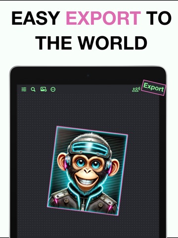 NFT Asset Art Maker: OpenNFT iPad screenshot