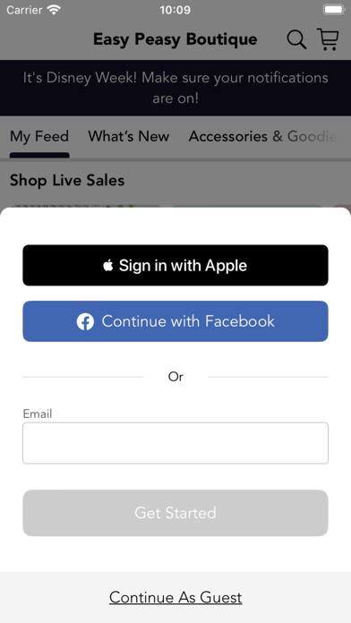 Easy Peasy Boutique Screenshot