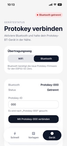 Protokey screenshot