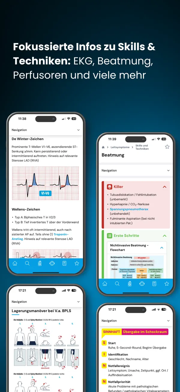 Notfallguru iPhone App Screenshot 3 – Medizin
