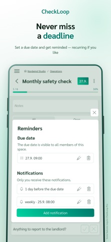 CheckLoop: Reusable Checklists Screenshot 9 of 10