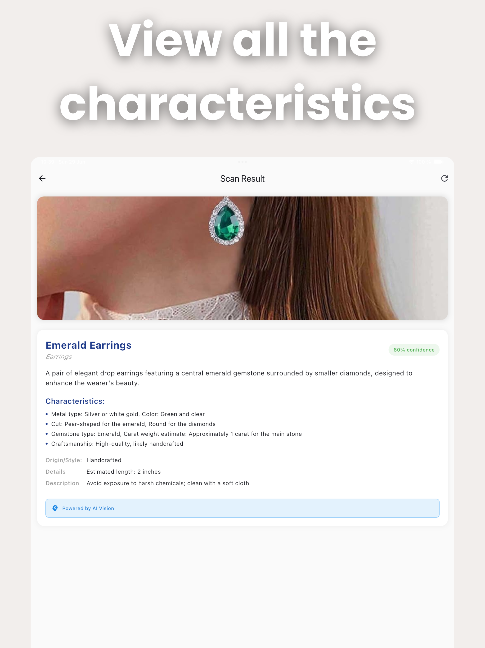 Jewelry Identifier: AI Scan