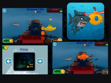 Shark World 2 iPad screenshot