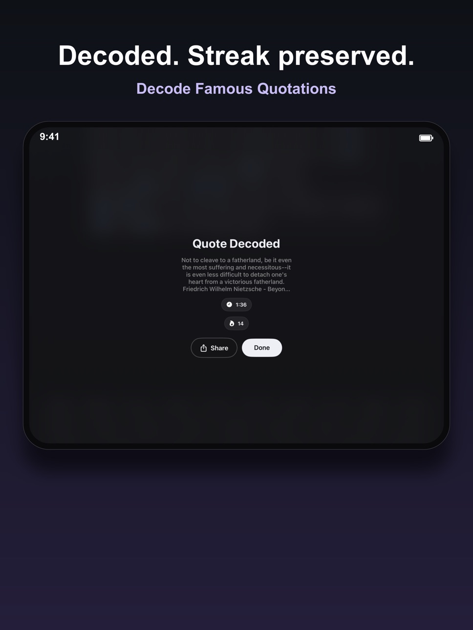 iPad screenshot