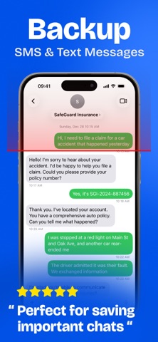 Text Message Export: TextScape Screenshot 1 of 7