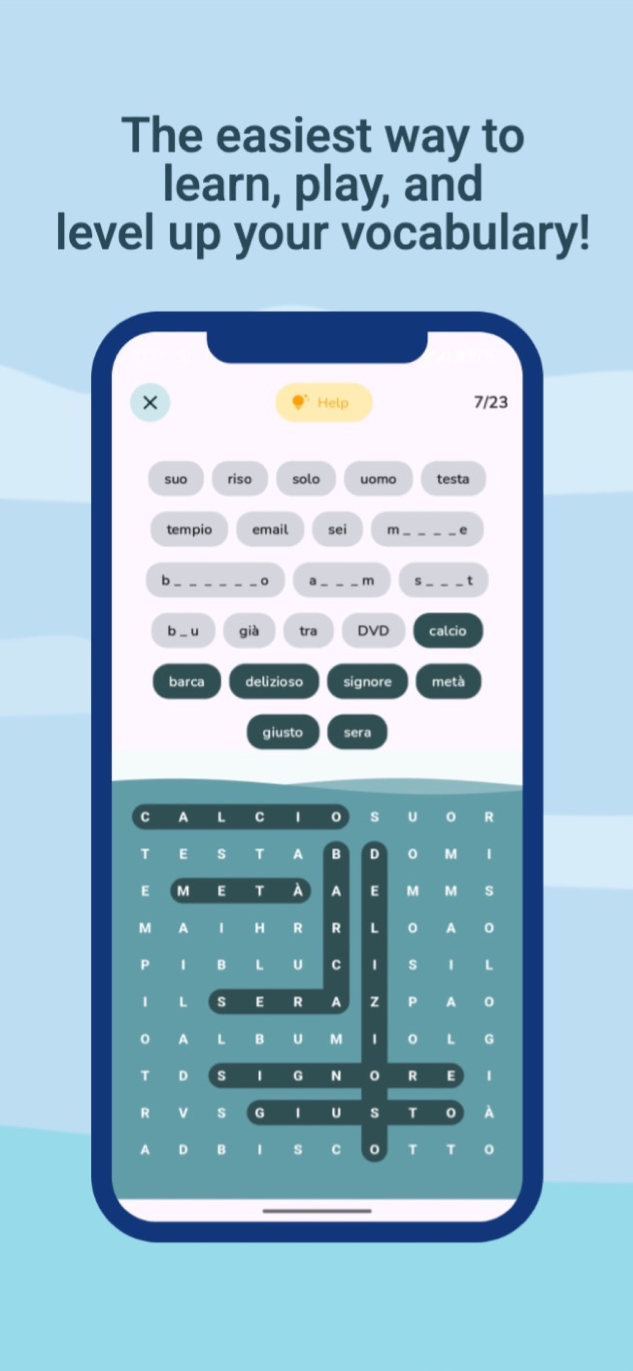Wordillo screenshot 2