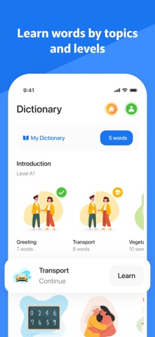 Learn Russian Words Goospeak screenshot