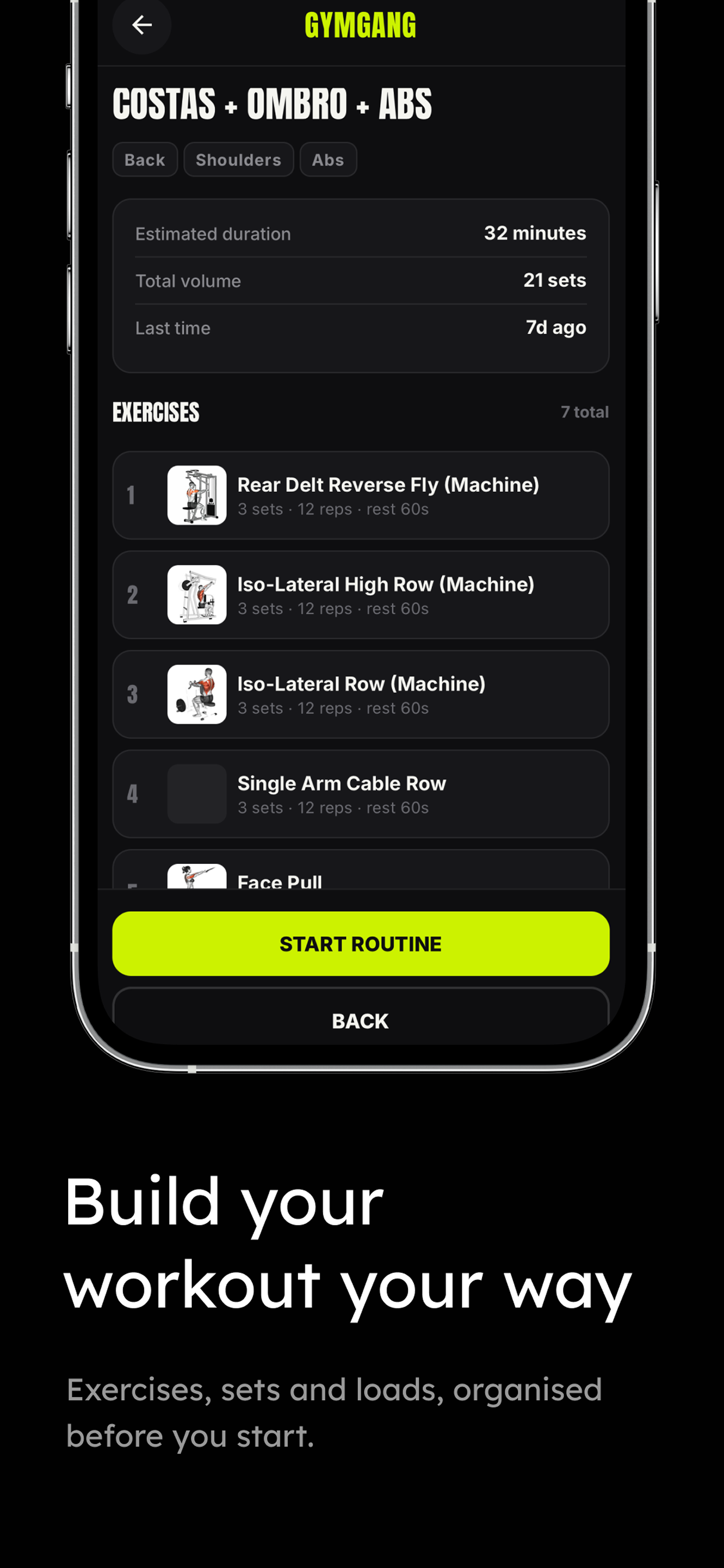 GymGang screenshot 2