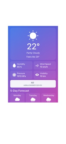 Weather Forecast Lite Screenshot 1 of 3