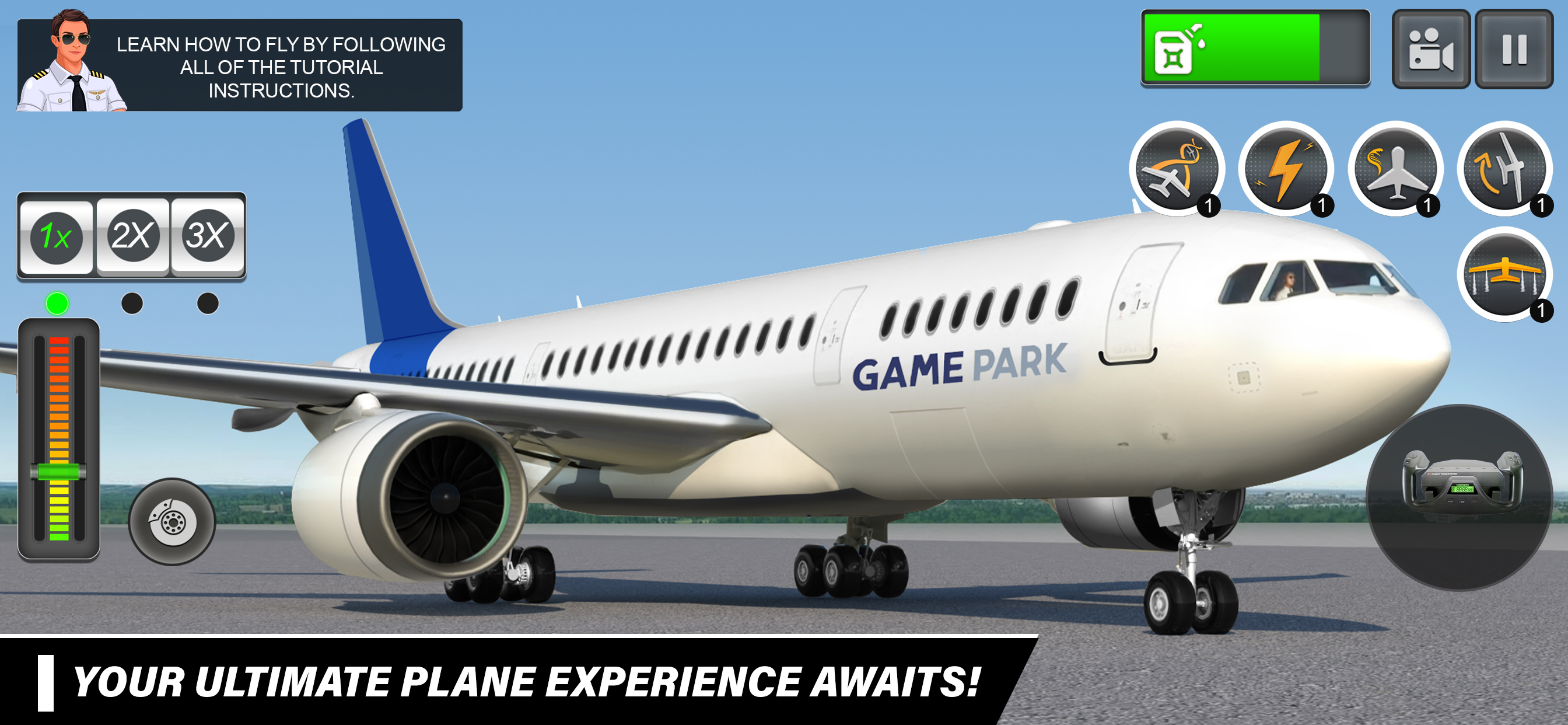 Plane Simulator: Plane Games screenshot 6