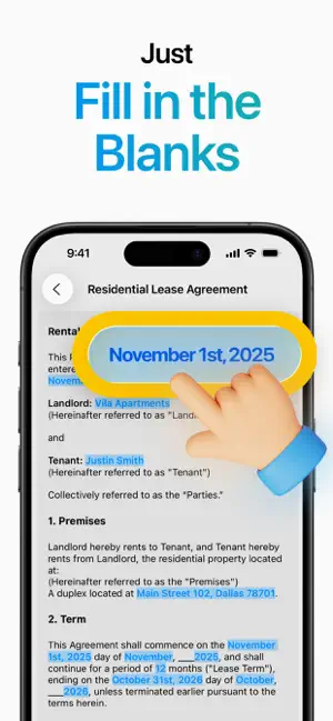 Contract Maker: Legal Draft screenshot 4