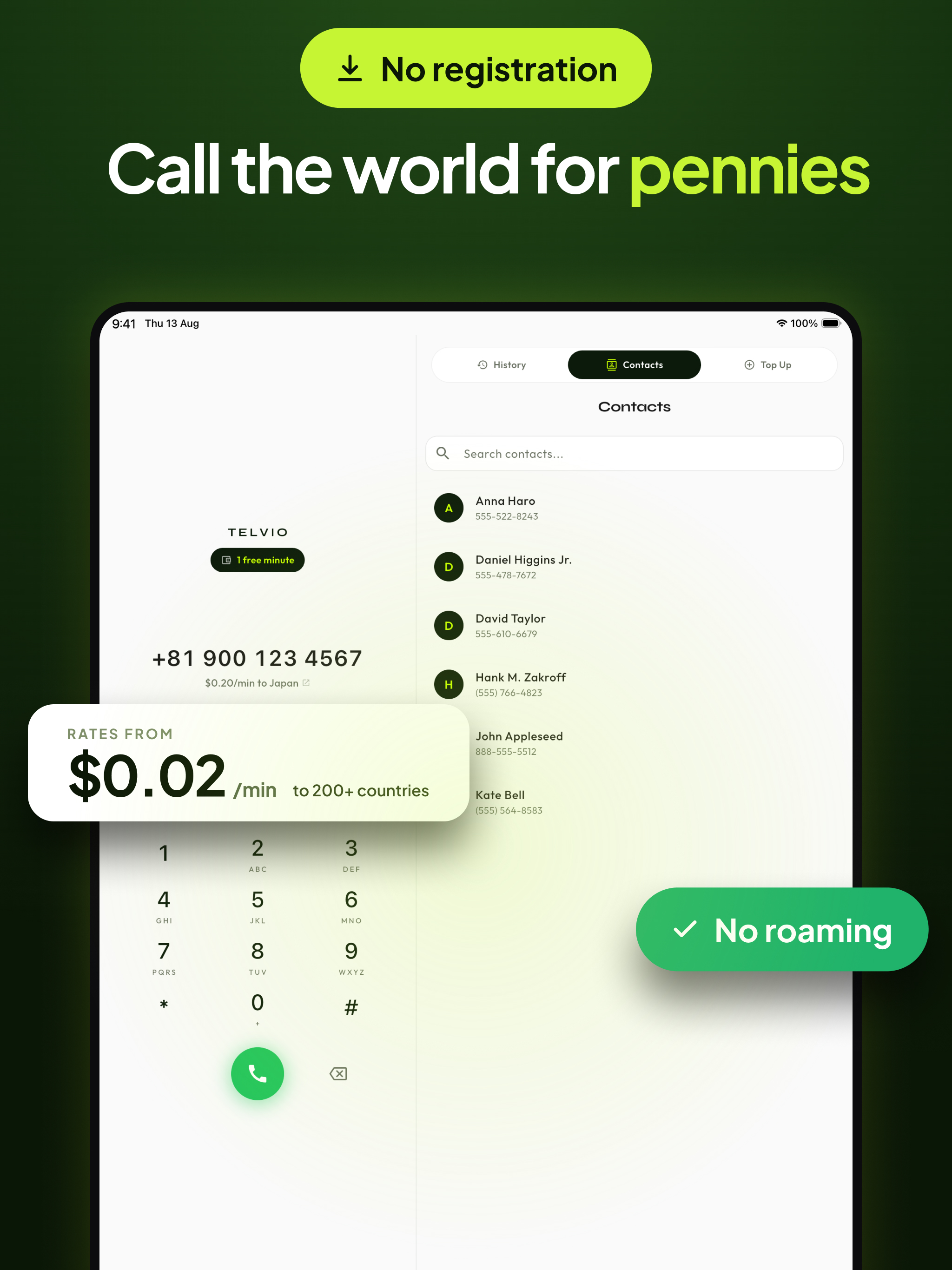 International Calls - Telvio screenshot 6