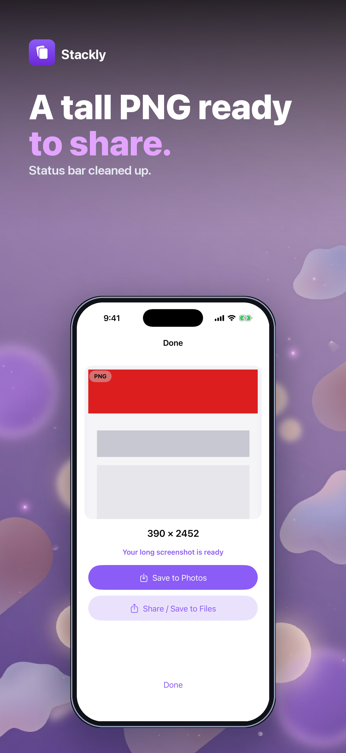 Stackly: Screenshot Stitch screenshot 3