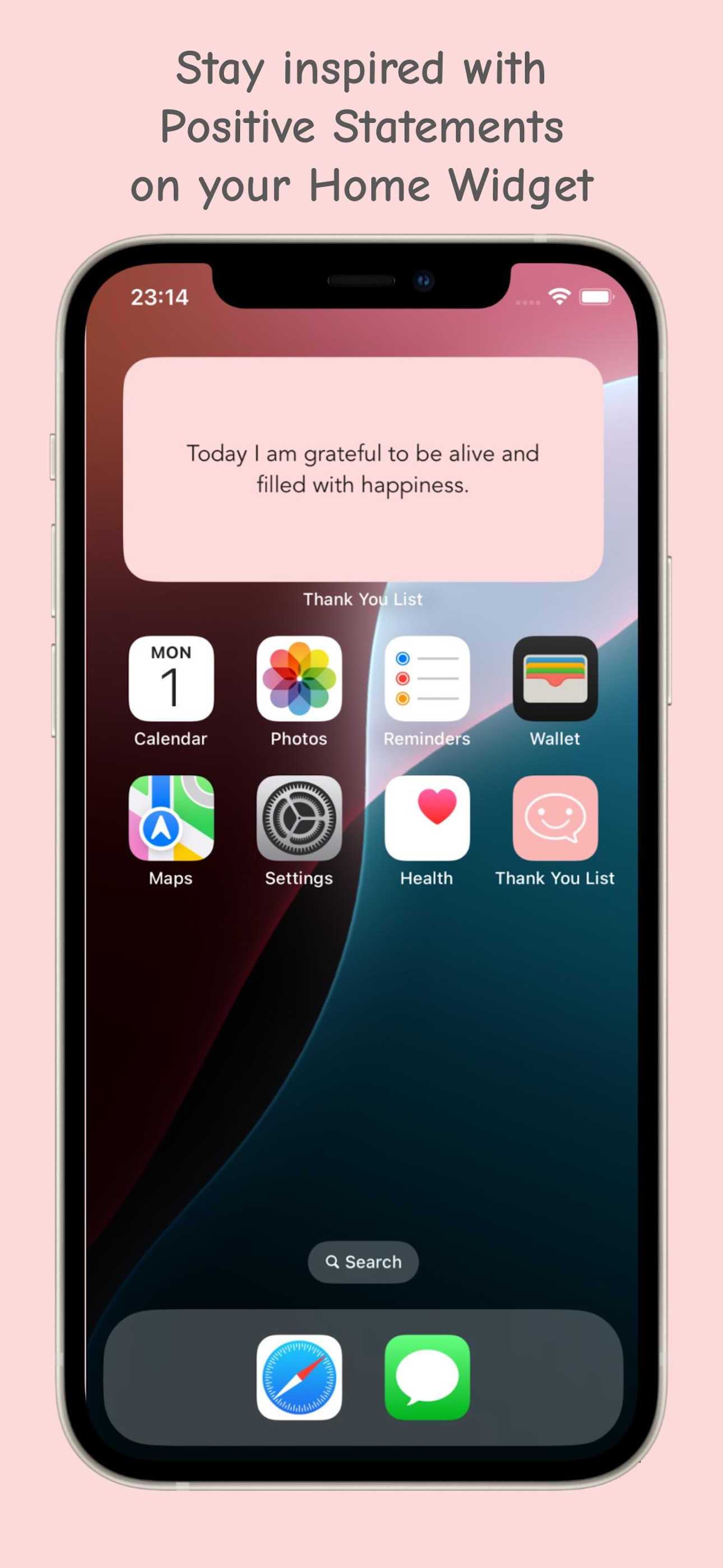 Thank You List - easy diary screenshot 4
