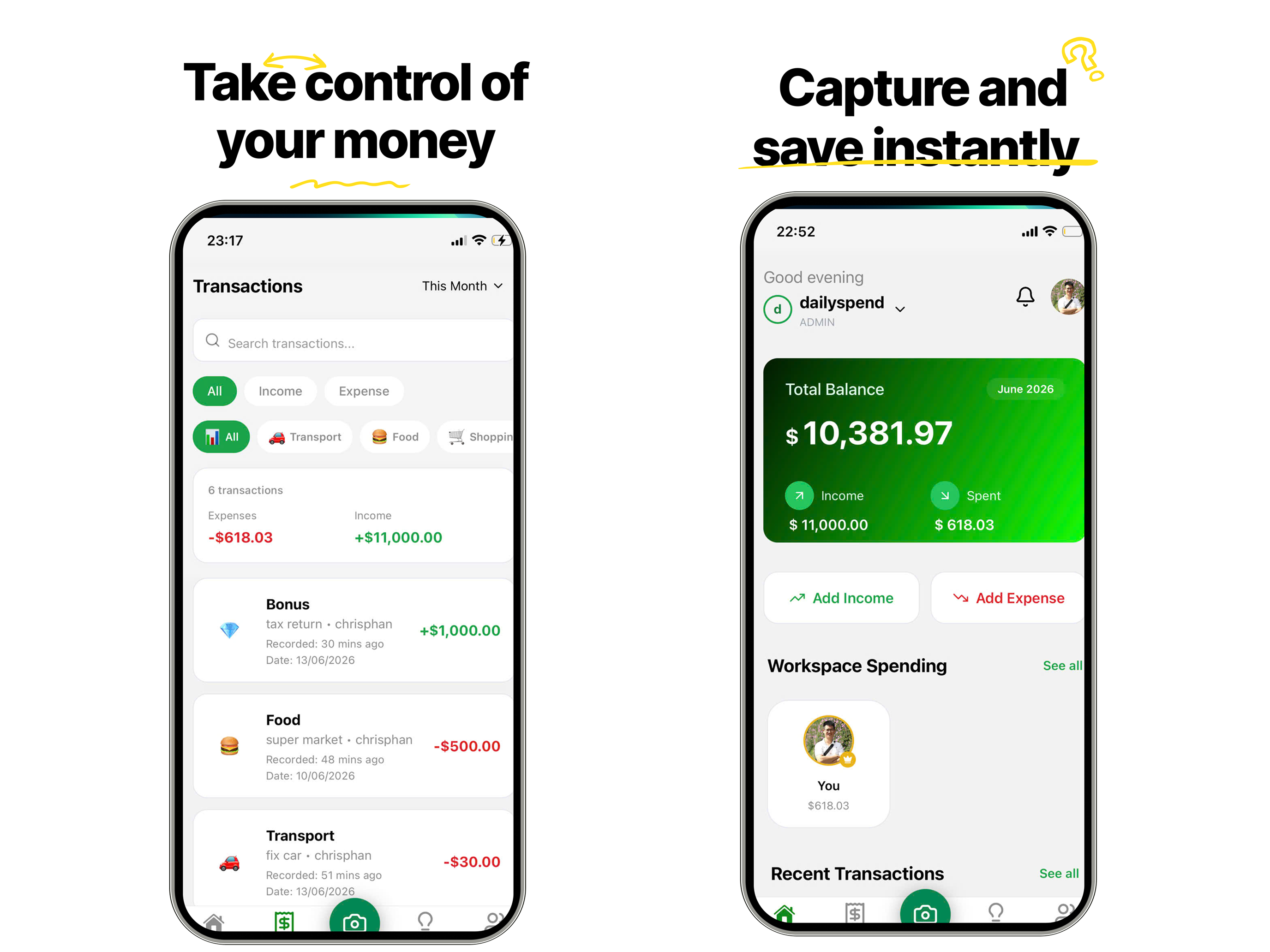 CashT: Expense Tracker