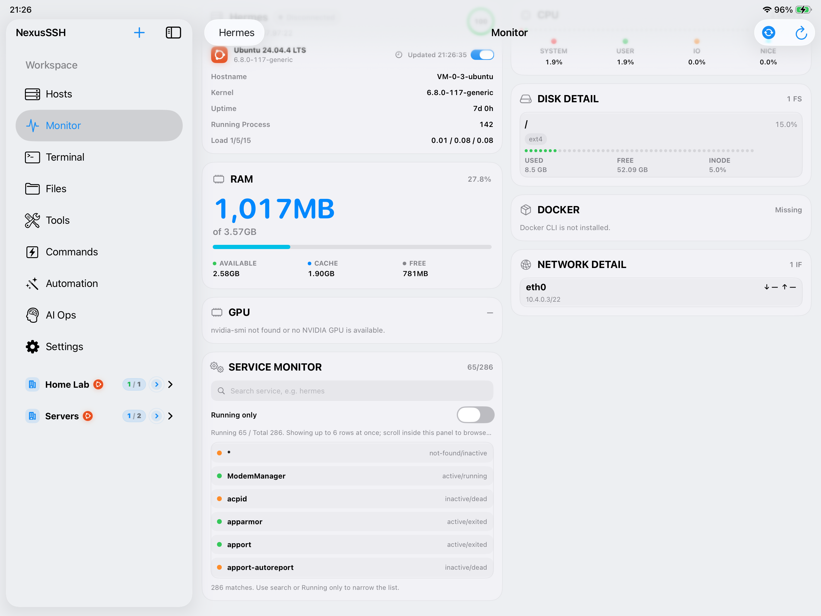 NexusSSH screenshot 10