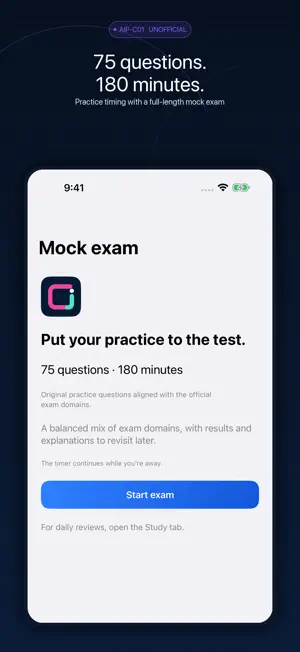 AIP-C01 Exam Drill screenshot 4