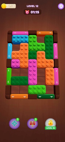 Fit Block 3D: Color Blast Jam iPhone screenshot