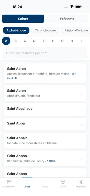 Nominis : Saints et Prénoms screenshot 4