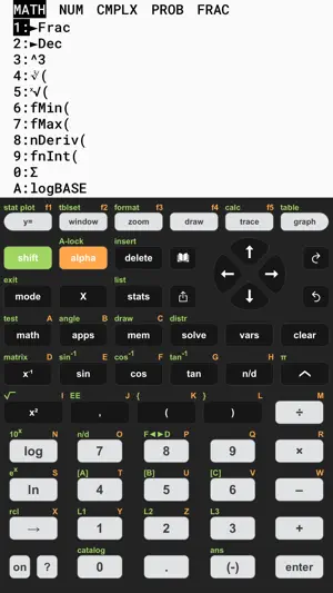 Taculator 84 Graphing Calc screenshot 3