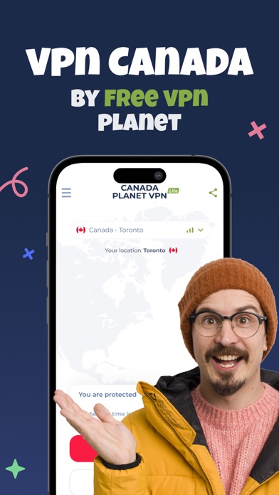 VPN Canada - Fast & Private Screenshot