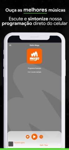 Rádio Mega screenshot