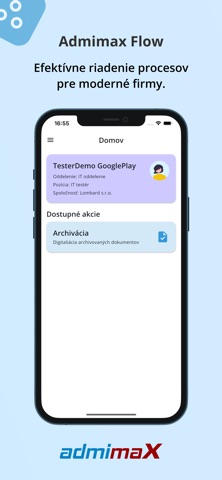 Admimax Flow screenshot