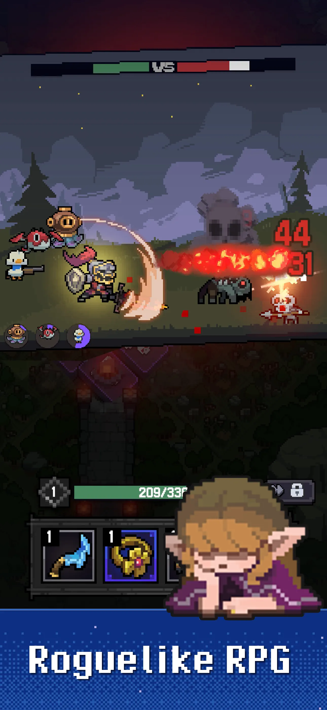 Heroll : Dice Roguelike screenshot 1