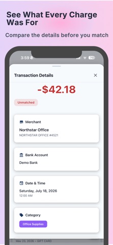 Synceipt: Auto Receipt Match Screenshot 3 of 10