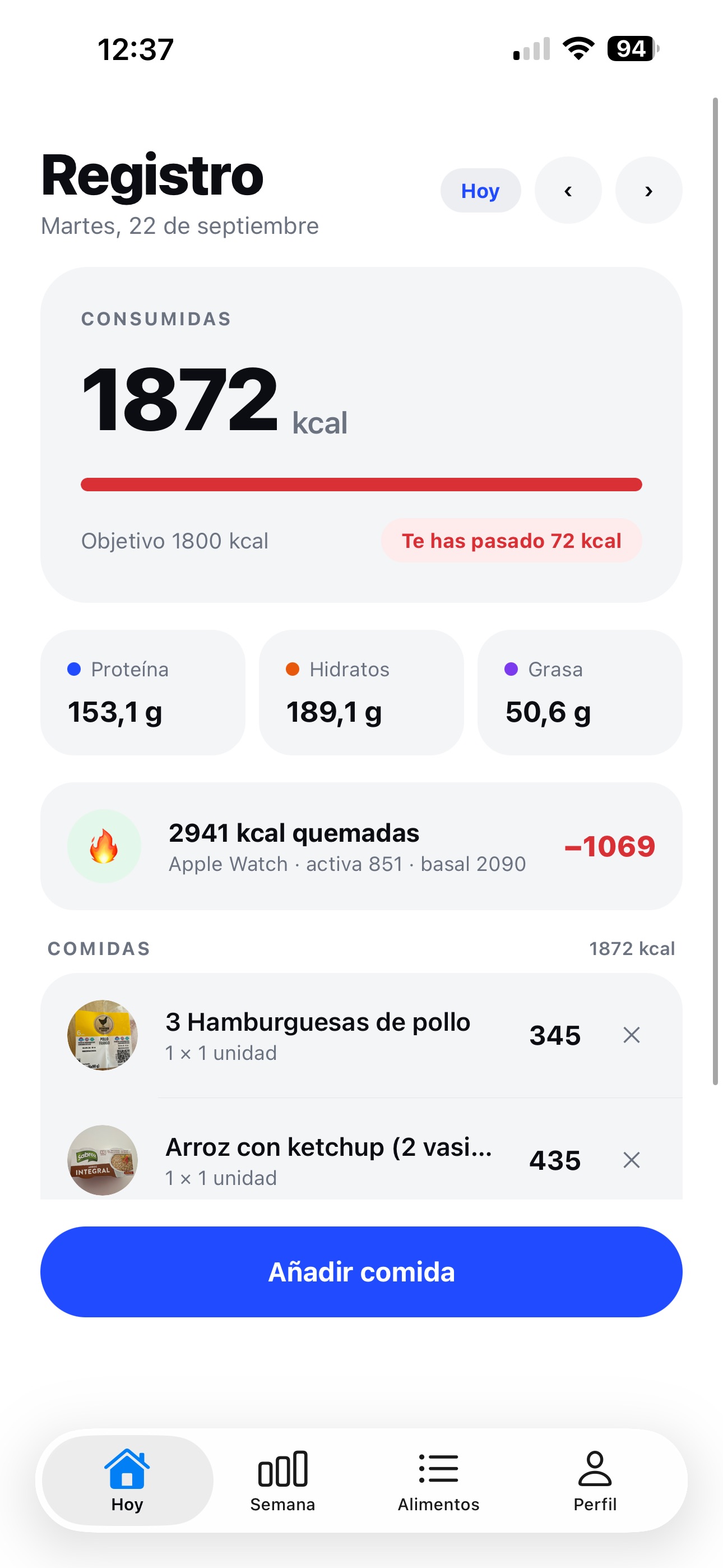 Screenshot 2 of AppDiet