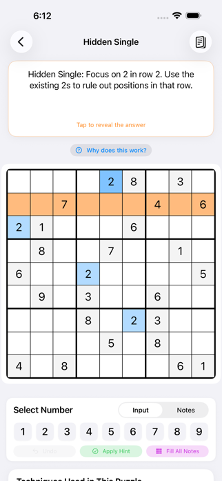 Sudoku Coach: Trainer Screenshot 6 of 10