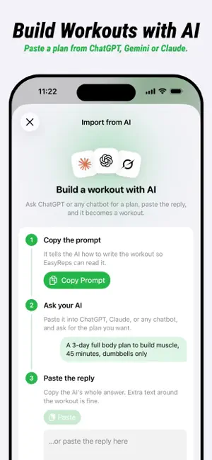 Easy Reps: Gym Workout Tracker screenshot 3