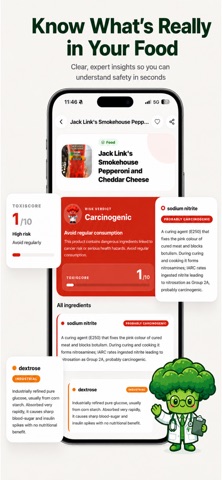 ToxiScan - Carcinogen Detector iPhone screenshot