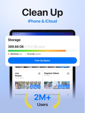 Clenium - Storage Cleaner ipad screenshot 2