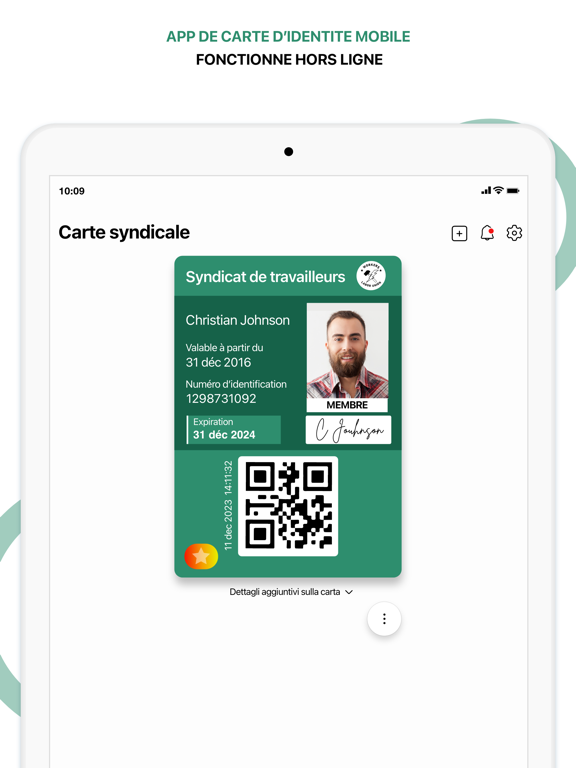 Screenshot #4 pour Identifiant Syndical