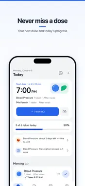 Phill - Pill Reminder screenshot 1