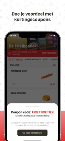 De Frietboetiek iPhone screenshot