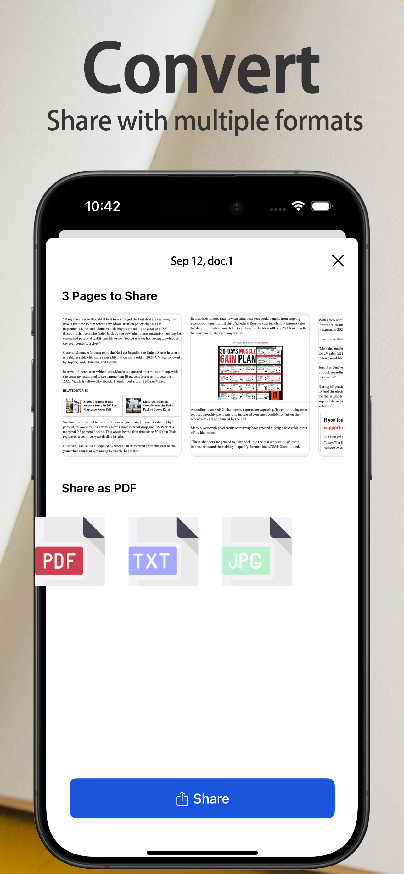 PDF Scanner: Scan PDF Document