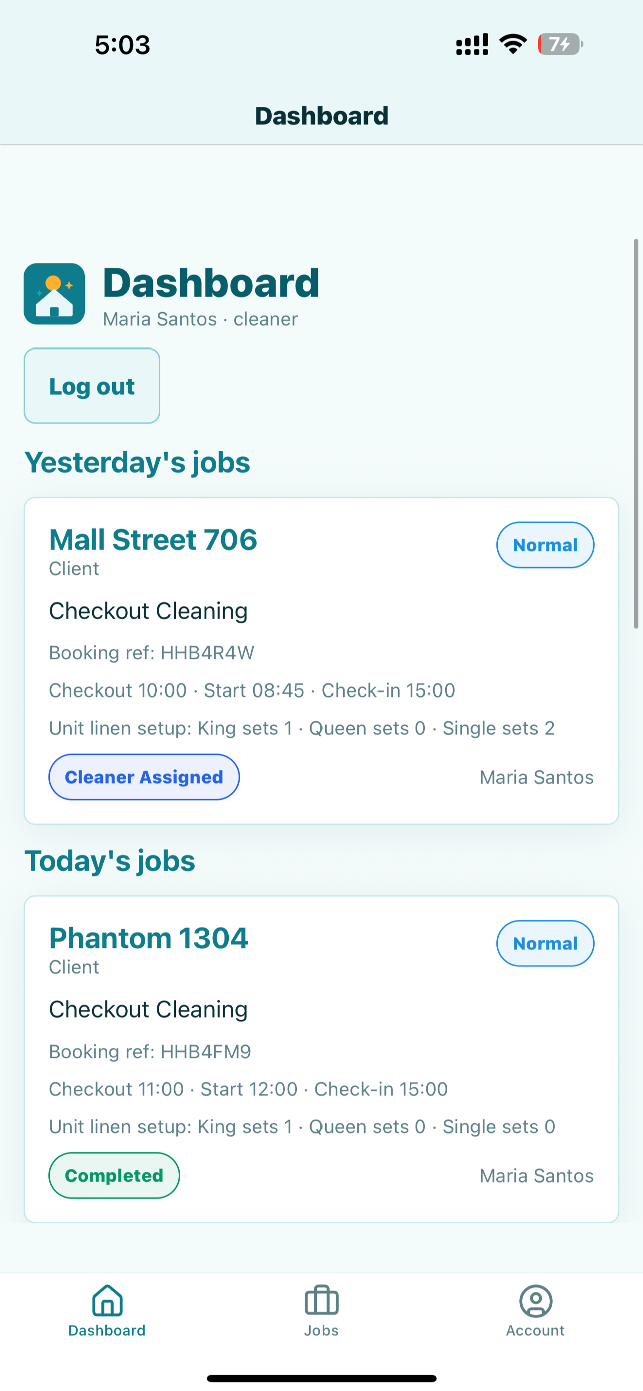 CleaningsOps screenshot 3